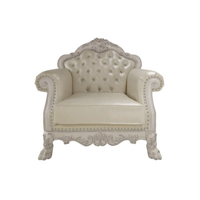 Bridget Faux Leather Armchair