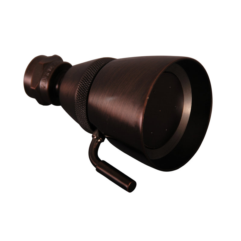 Pomme de douche entièrement réglable, Bronze huilé