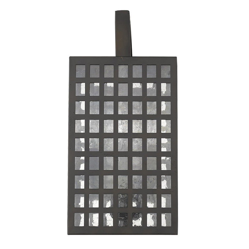 Lanterne murale d'extérieur 3 lumières Hobbs, Bronze huilé
