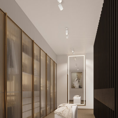 Karbon Aluminium Flush Mount
