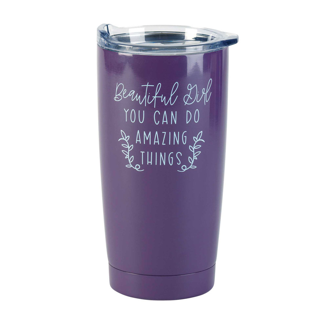 Dicksons Inc 17oz. Double Wall Insulated Stainless Steel Travel Tumbler Dicksons Inc