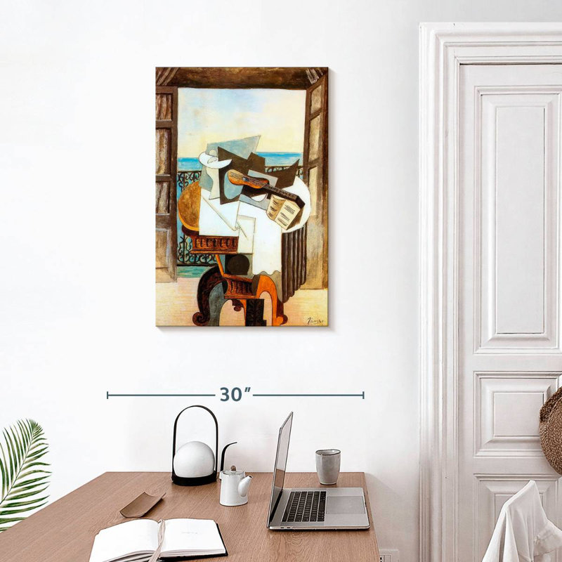 Table In Front Of Window, 30" H x 20" W