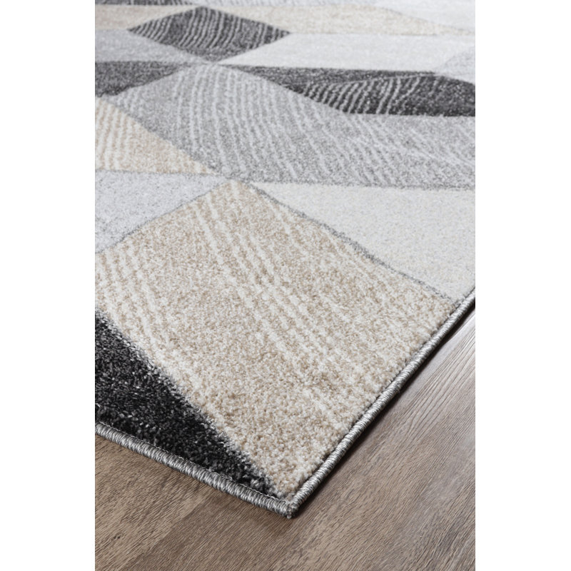 Clap Back Geometric Area Rug, Rectangle 160 x 230cm