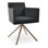 Harput Stick Swivel Armchair in Wool