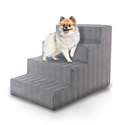 Escalier pour animal 4 marches en mousse haute densité Tucker Murphy Pet ™