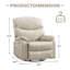 Fauteuil inclinable pivotant Ringwold-604287482