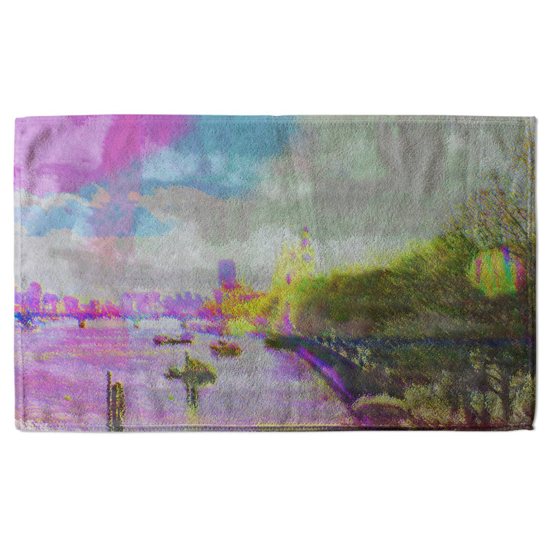 Navah Polyester Shower Curtain Set