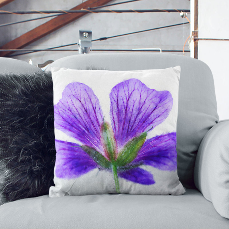 Square Throw Cushion, 55cm H x 55cm W x 20cm D