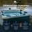 Latitude Run 4 - Jet ABS Structure Square Plug And Play Hot Tub in Amber-2086249464