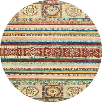 Wool Abstract Indoor Rug