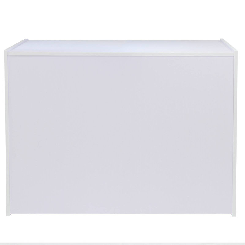 Maxene 90cm H x 120cm W Cube Bookcase, White