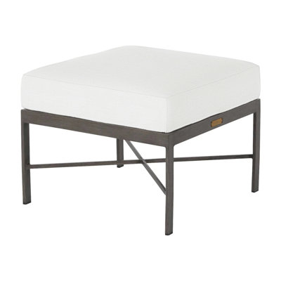 Monaco Outdoor Ottoman With Cushion