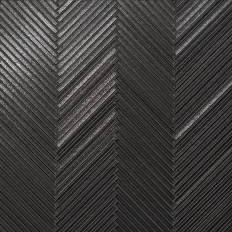 Kaikos 11.25 in. x 11.25 in. Tile, Brown
