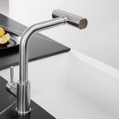 Kitchen Sink Faucet, Kitchen Faucets With Pull Out Sprayer, Bar Faucet Single Hole Faucet