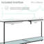 Ensemble de meuble-lavabo double 70,87 po Pierre