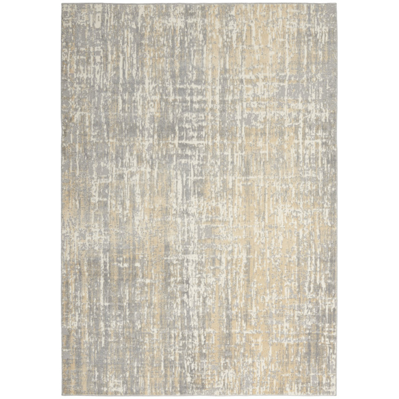 Abstract Area Rug, Rectangle 5'3" x 7'3"