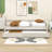 Upholstered Platform Daybed with Trundle and USB-454410331