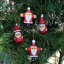3.9 in. Santa Claus Hanging Figurine Ornament