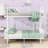 Metal Bunk Bed with Ladders and Guardrails-593592127-593592125