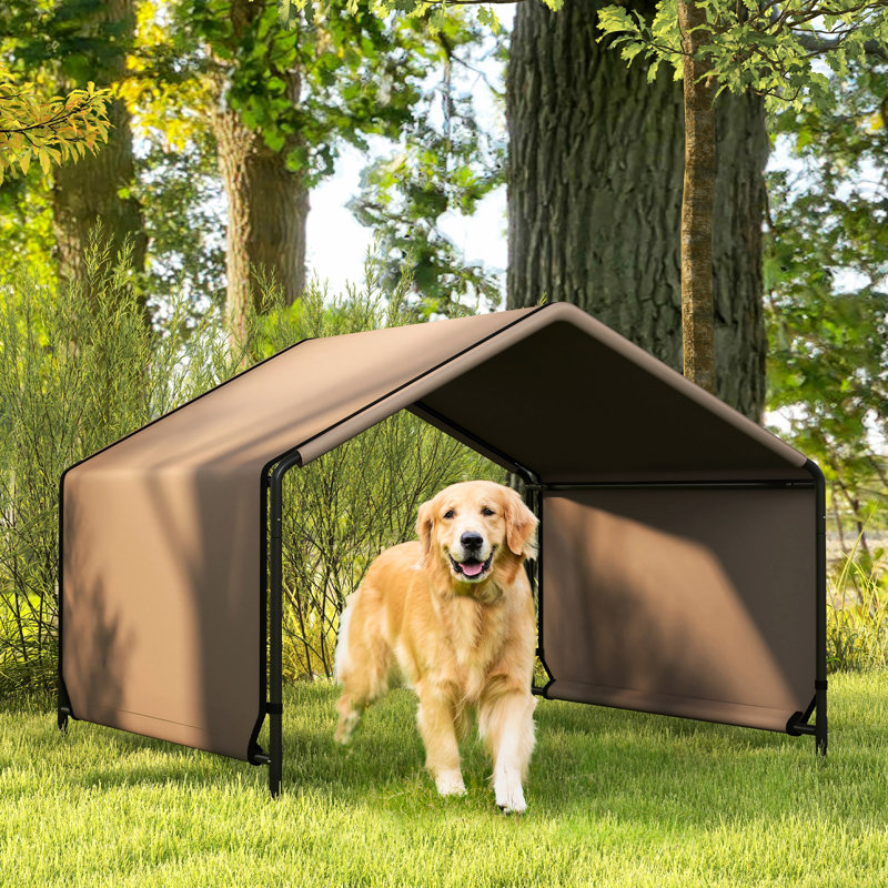 Water Water Camping House For Adventure Seekers - Tente pour chien brune à installation rapide et sous la pluie,