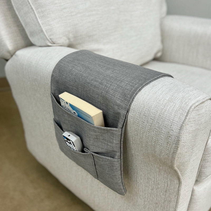 Panier My Hand Hand Arm - tissu gris ciel, Cieux gris