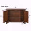 Console avec tablette de rangement amovible réglable-1971423229