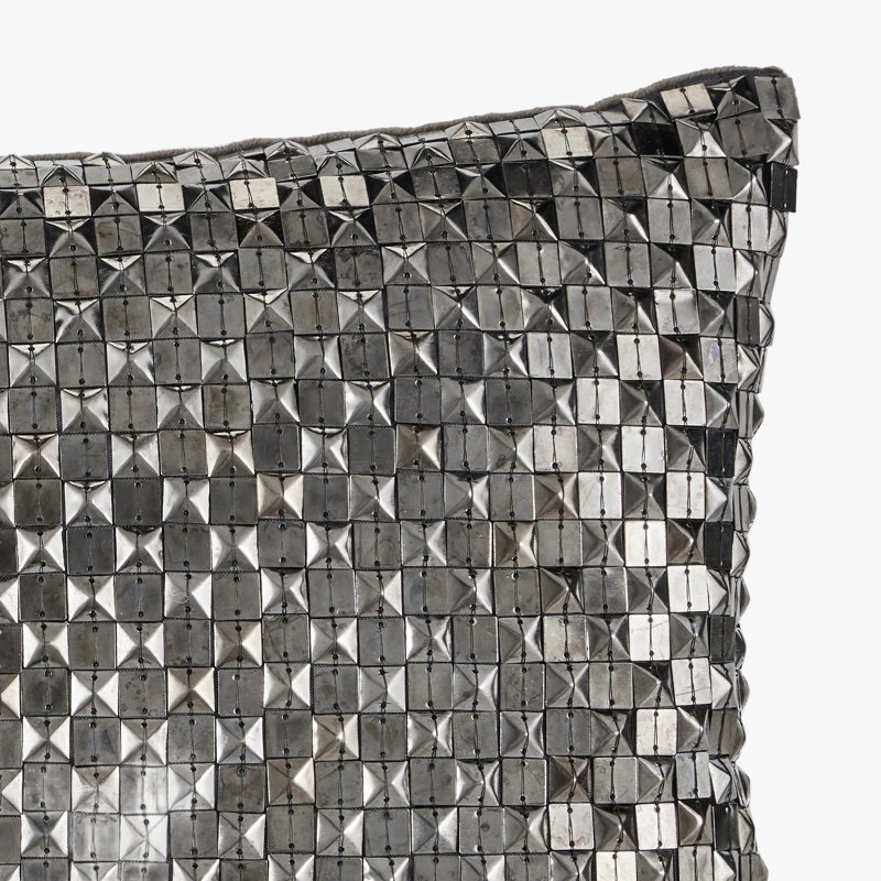 Heavy Metal Armor Pillow Cover & Insert