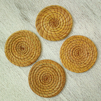 Round 4 Piece Coaster Set