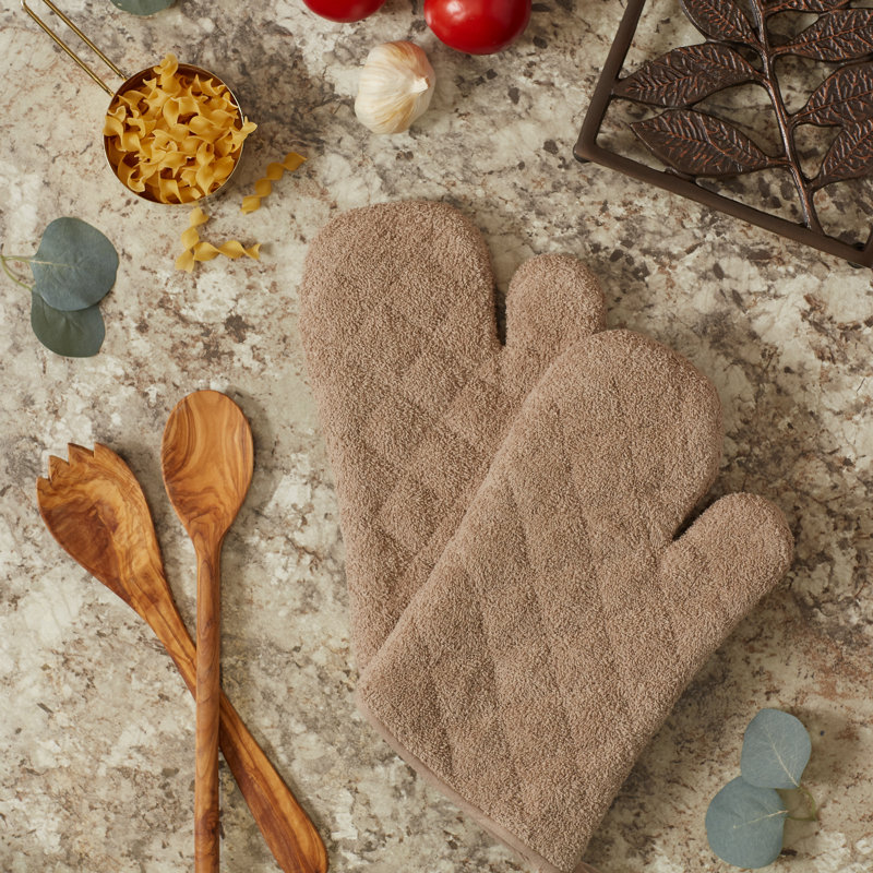 Design Imports Terry Oven Mitt, Pierre