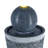 28.15"H Resin Modern LED Fountain