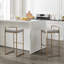 Progreso Upholstered Counter Stool with Metal Frame-969393633-969393635