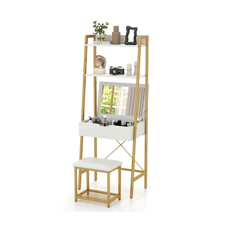 Domek Dressing Table with Mirror