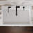Karran Quartz 33'' X 22'' Large Single Bowl Drop-in Kitchen Sink-61825443