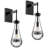 Raindrop Thick Crystal Arm Wall Sconce-534967902