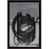 Movement 3' Framed Print on Glass