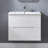 29'' Modern White Wall-mounted Single Bathroom Vanity with Ceramic Top-1736777469