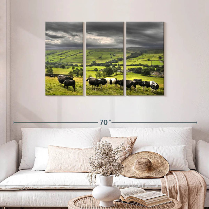 Brampt Simple Cow Herd, 28" H x 45" W