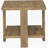 Square End Table With One Open Shelf