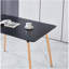 Table 115 x 75 x 75 cm, table à manger, table de bureau, table basse