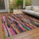 Machine Washable Indoor/Outdoor Chayil ACN1079 Pink Rug