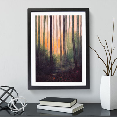 Watercolour Forest No.7 - Wall Art