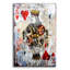 Art mural en verre Williston Forge «King Of Hearts» par Andreas Magnusson-1068567598