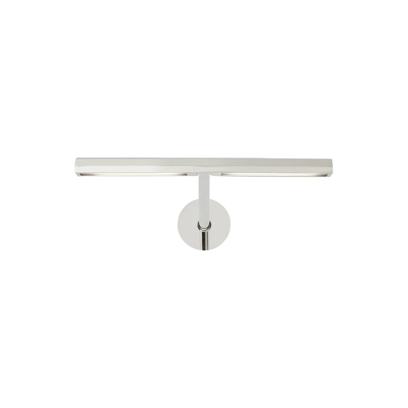 Plural Dimmable LED Wall Mounted Picture Light, Polished Nickel