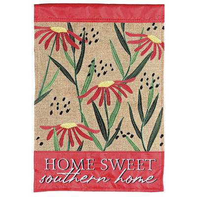 Flag Home Sweet Southern Home 13x18