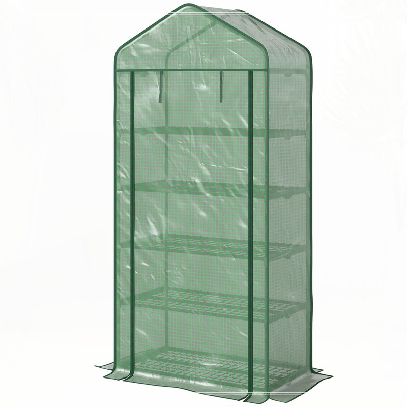 Small Portable Greenhouse,Convenient Mini Greenhouse, Green