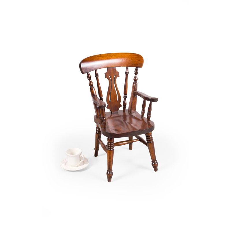 Keen Replicas 15cm H Solid Wood Windsor Back Accent
