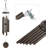 Black Commemorative Wind Chime