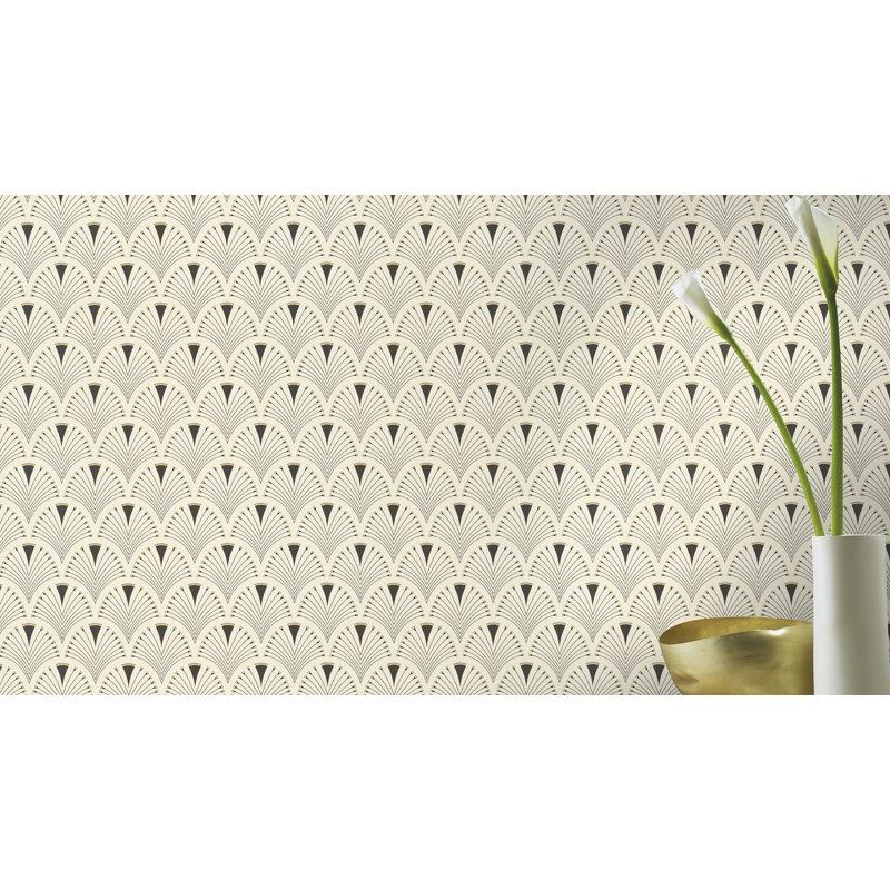 Studer Geometric Roll, Cream