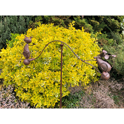 Isaiah Cat and Mouse Garden Wind Spinner