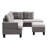 Dudziak Upholstered 102.36 " with Ottoman Sectional-882750045